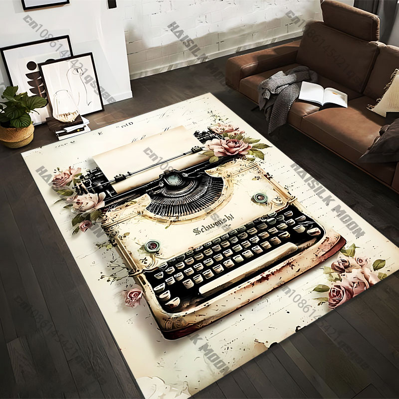 Commercial Printing And Design - Alfombras con Diseño Floral de Máquina