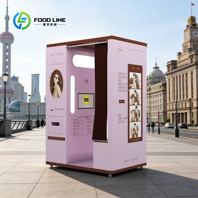 Commercial Printing Factory - Cabina de fotos personalizada con impresión