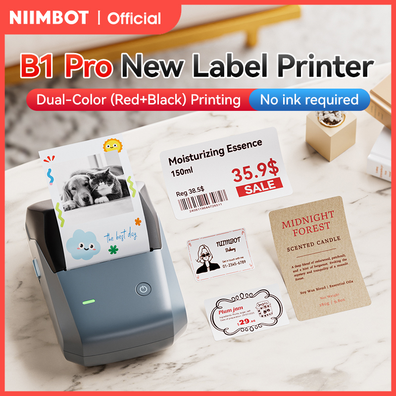 Commercial Printing Dpi - Impresora de Etiquetas Niimbot B1 Pro,