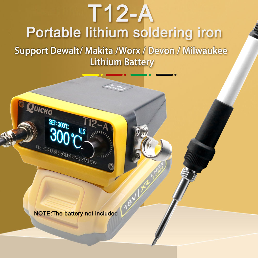 Milwaukee Drill M12 Fuel - Estación de soldadura inalámbrica T12 de