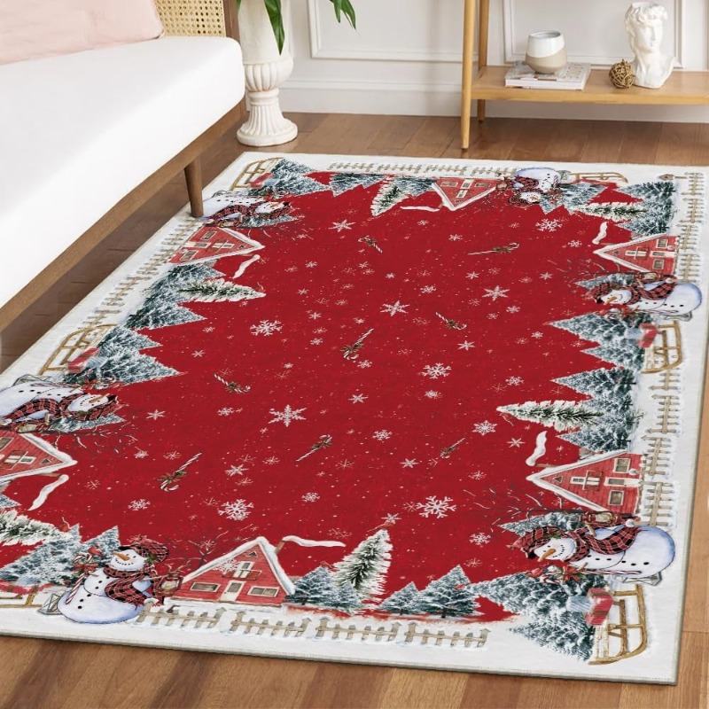Printing On Commercial - Navidad Retro árbol de Navidad estampado