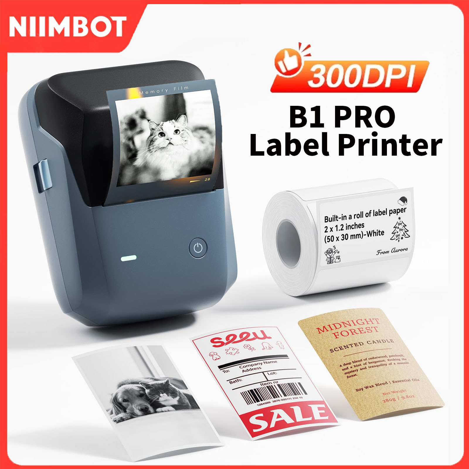 Impresora de Etiquetas Niimbot - Commercial Printing Dpi reseña y precio