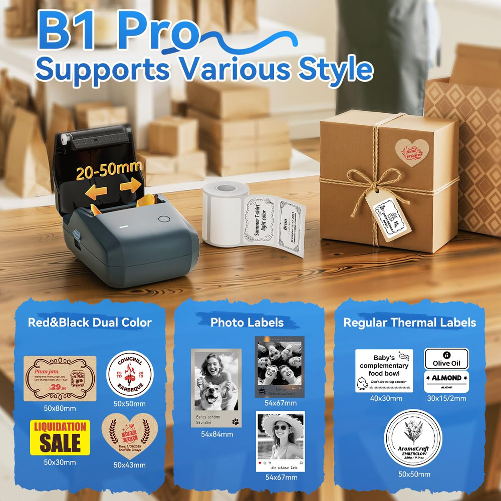 Impresora de Etiquetas Niimbot - Commercial Printing Dpi reseña y precio