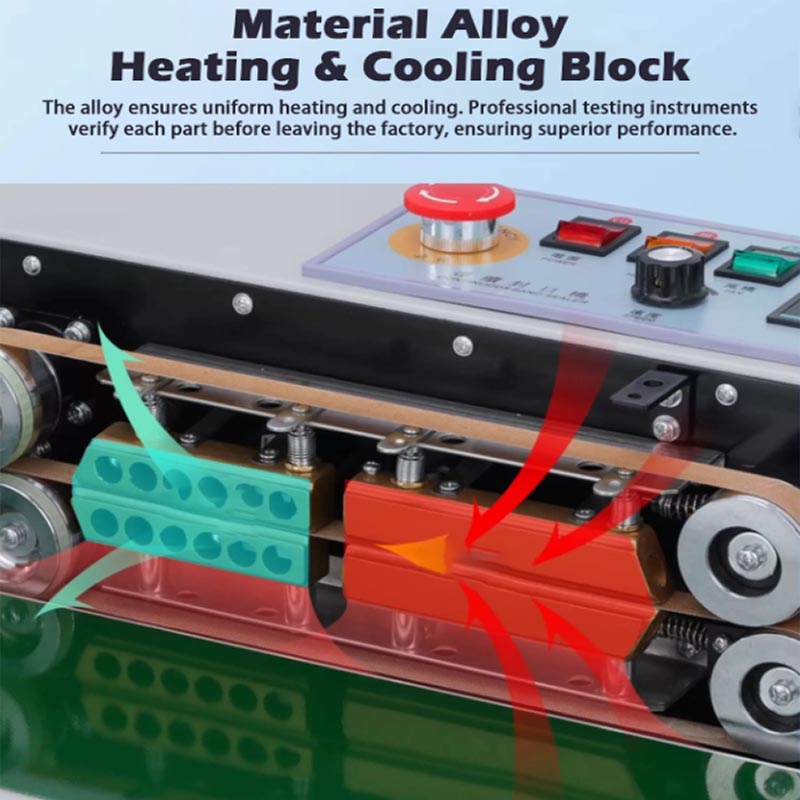 Máquina Selladora Continua de  - Commercial Printing And Packaging reseña y precio