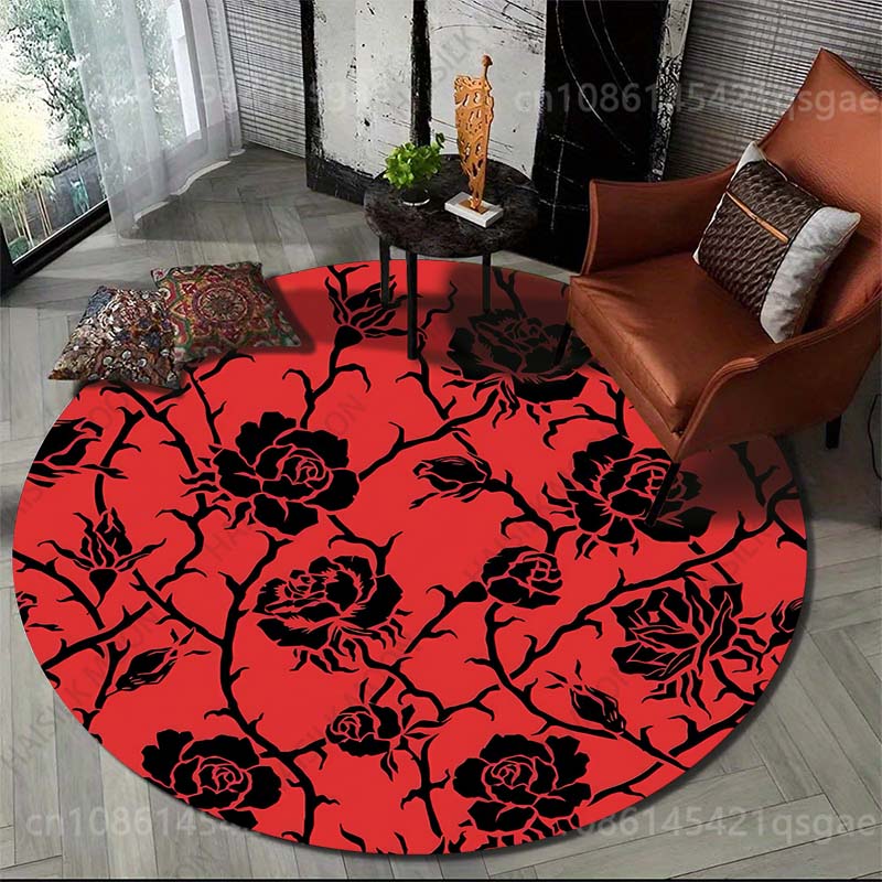 Alfombra redonda con estampado - Printing On Commercial reseña y precio