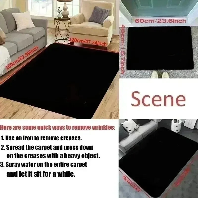 Alfombra grande para sala de e - Commercial Printing Icon reseña y precio