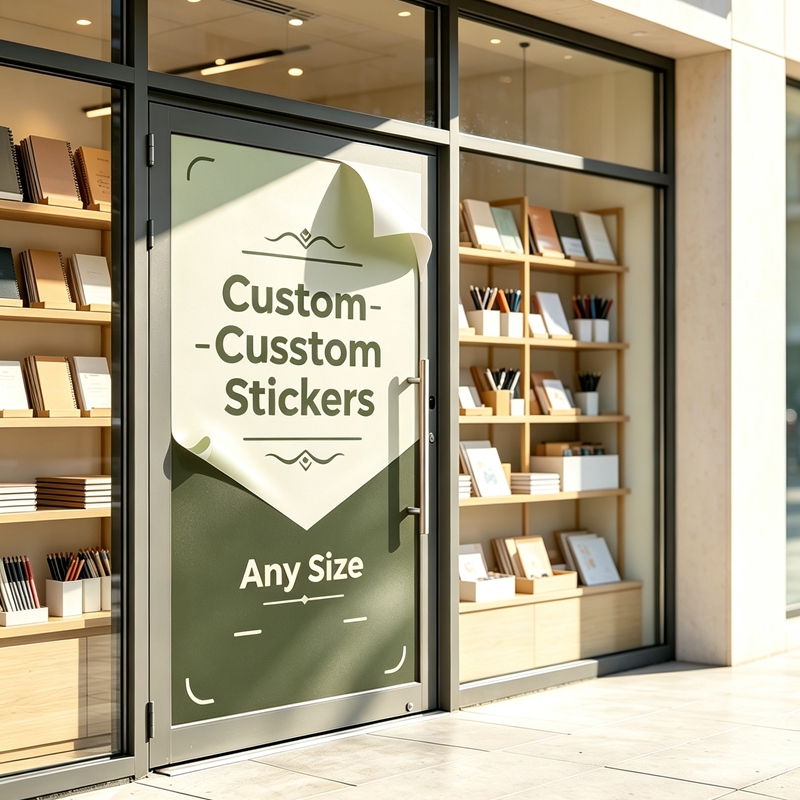 Pegatinas personalizadas de cu - Commercial Wall Printing reseña y precio
