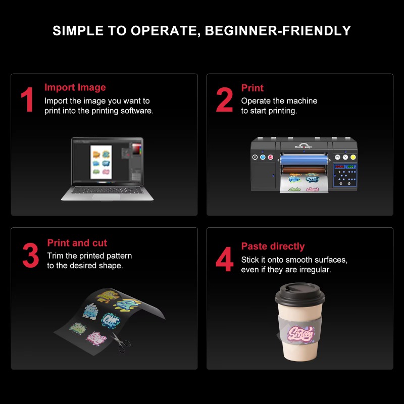 Impresora UV DTF Rainbow A3, M - Dtf Film Roll A3 reseña y precio