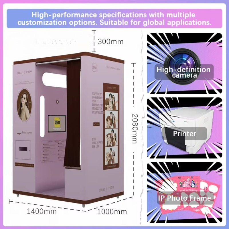 Cabina de fotos personalizada  - Commercial Printing Factory reseña y precio