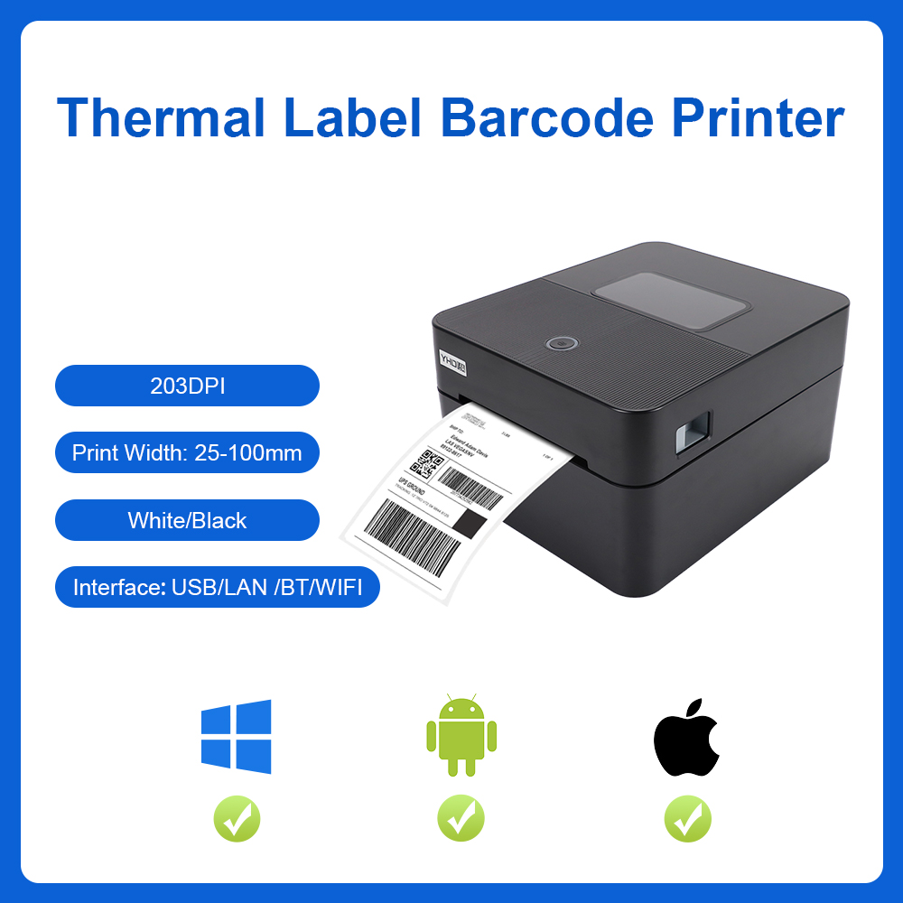 YHDAA Impresora térmica de eti - Commercial Printing Options reseña y precio