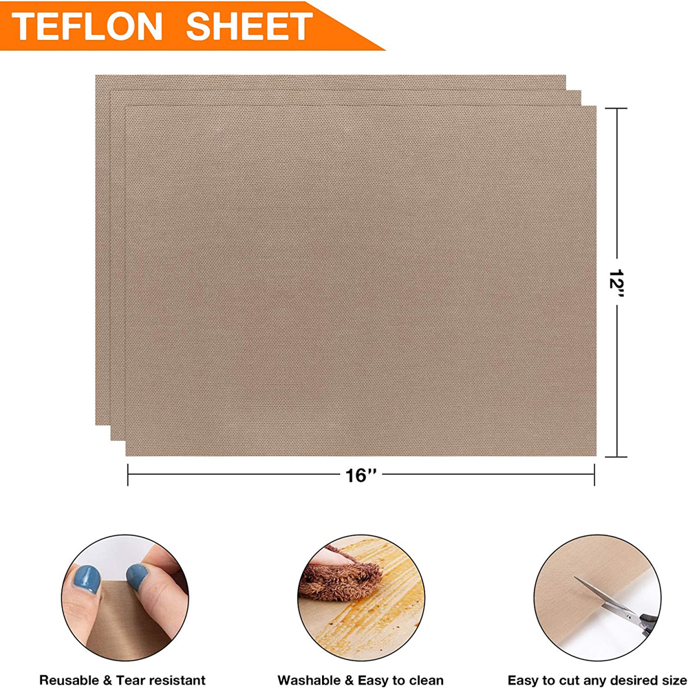 Hoja de PTFE para planchar, pr - Heat Press Teflon Sheet reseña y precio