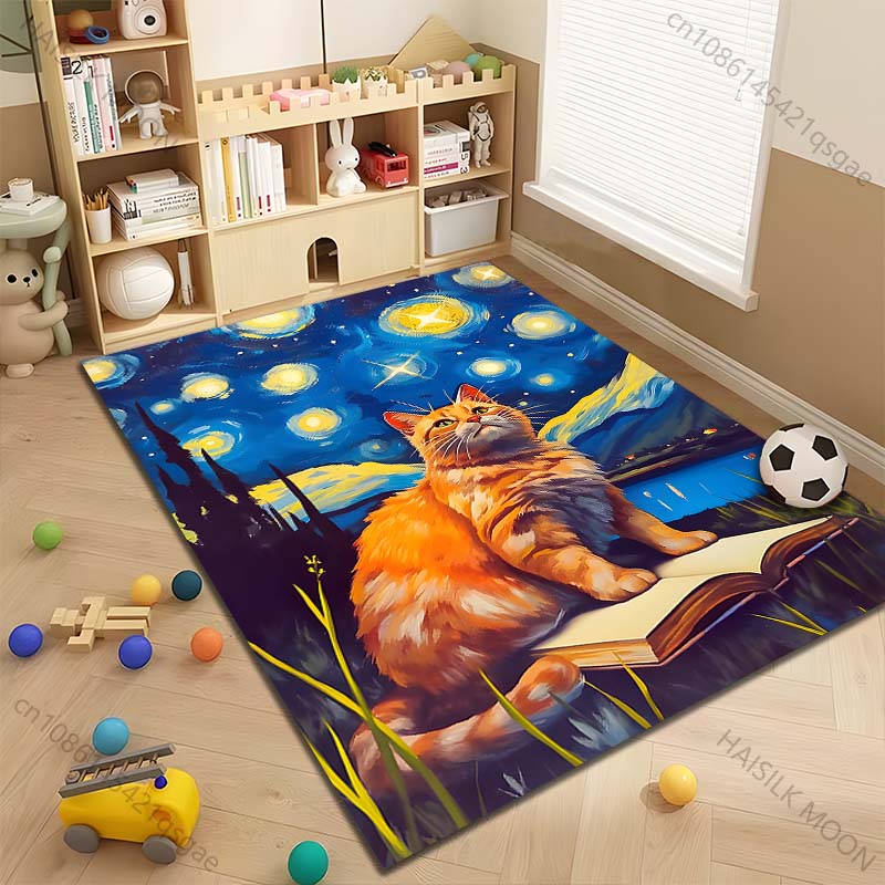 Alfombra con estampado de gato - Printing On Commercial reseña y precio
