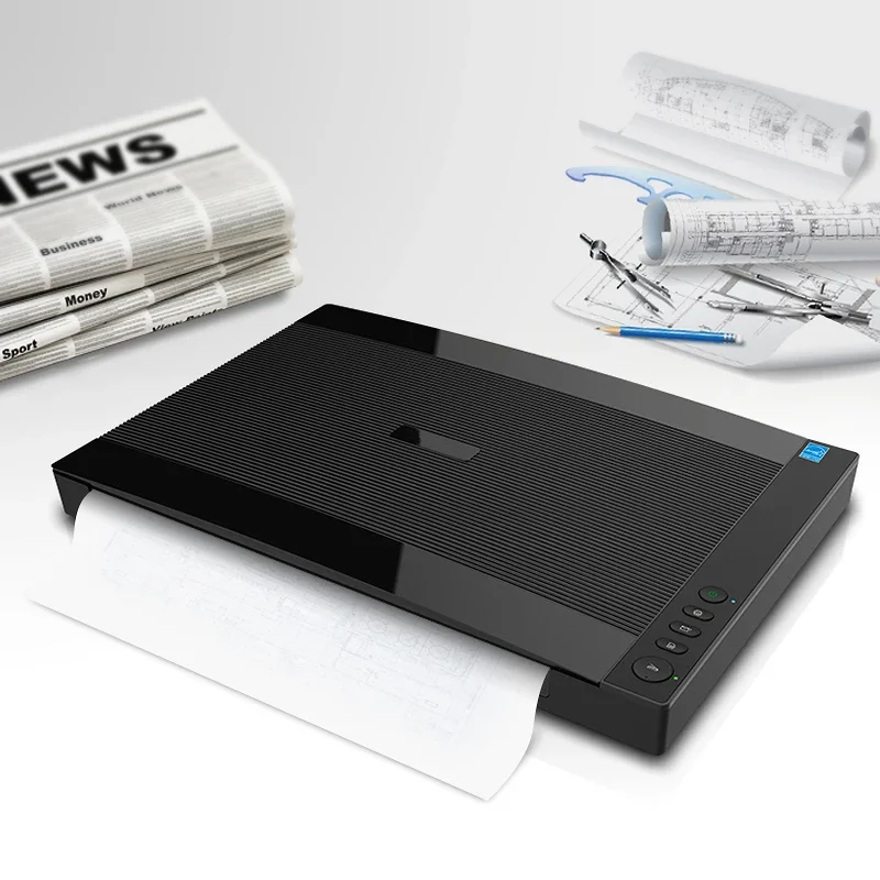 Escáner Plano Comercial A3 de  - Commercial Printing Dpi reseña y precio