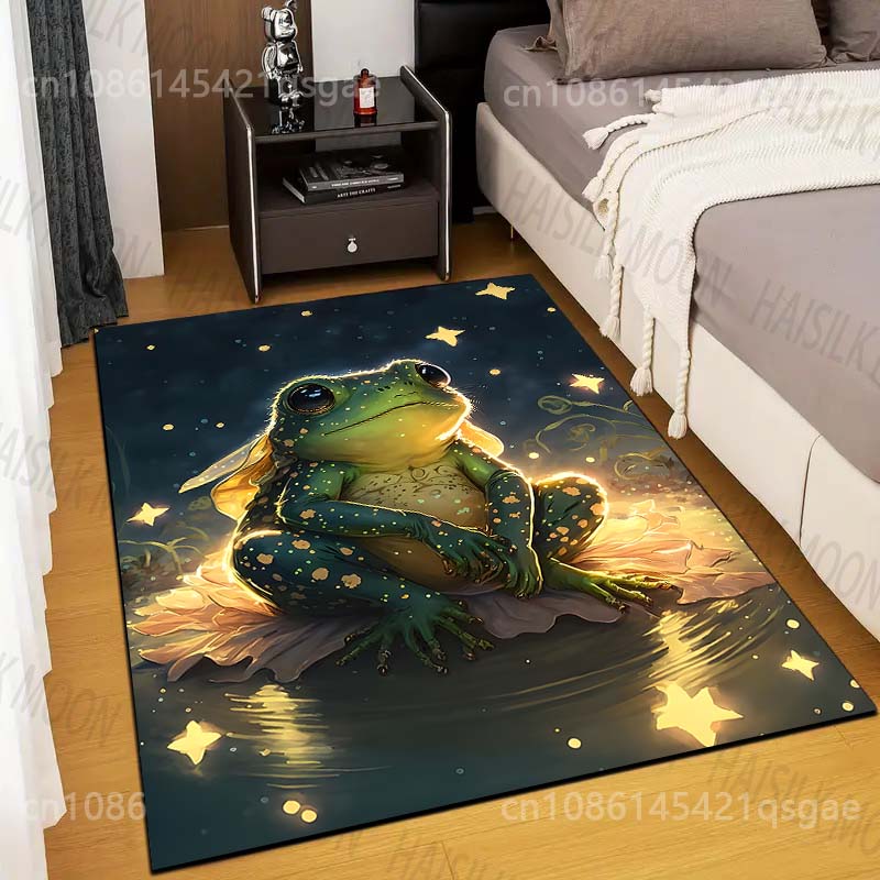 Alfombra con estampado de rana - Printing On Commercial reseña y precio
