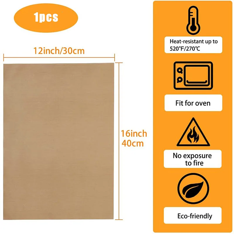 30*40/40*60cm hoja de revestim - Heat Press Teflon Sheet reseña y precio