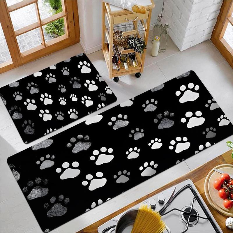 Alfombra con estampado de pata - Commercial Printing And Design reseña y precio