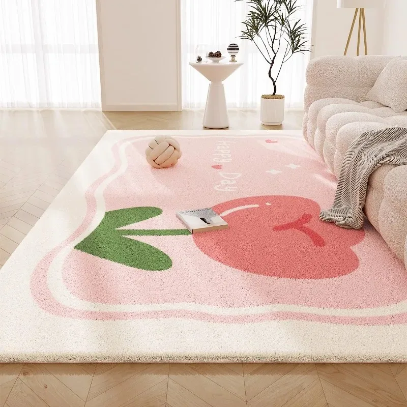Alfombra Rosa Dulce para Sala  - Printing On Commercial reseña y precio