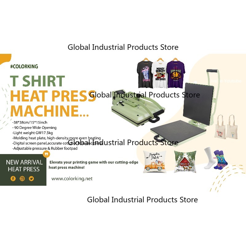 Prensa de Calor de Apertura Am - Commercial Printing Factory reseña y precio